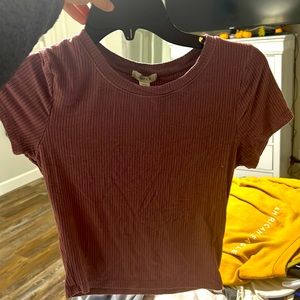 Bozzolo cropped knitted shirt